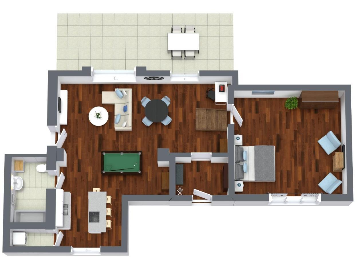 Alpenblick - Modernes Und Grosszuegiges Apartment วิลลาค ภายนอก รูปภาพ